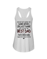 stepdad- father's day- 2 Ladies Flowy Tank tile