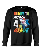 Ready To Attack 4th Grade Crewneck Sweatshirt tile