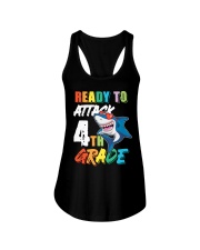 Ready To Attack 4th Grade Ladies Flowy Tank tile