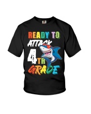 Ready To Attack 4th Grade Youth T-Shirt front