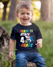 Ready To Attack 4th Grade Youth T-Shirt lifestyle-youth-tshirt-front-4