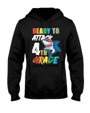 Ready To Attack 4th Grade Hooded Sweatshirt tile