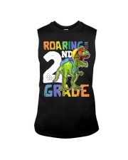 Roaring 2nd Grade Dinosaur T Rex Sleeveless Tee tile