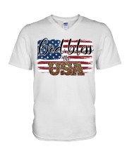 Good Bless the usa V-Neck T-Shirt tile