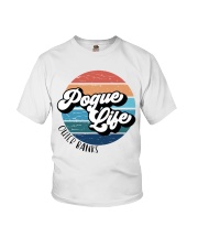 pugue life outer bank retro Youth T-Shirt tile