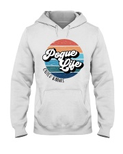 pugue life outer bank retro Hooded Sweatshirt tile