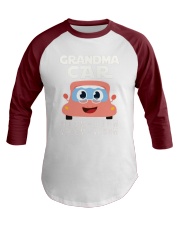 Grandma-car Baseball Tee tile