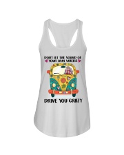 Don't let the sound of your own wheels Ladies Flowy Tank tile