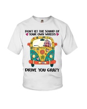 Don't let the sound of your own wheels Youth T-Shirt tile