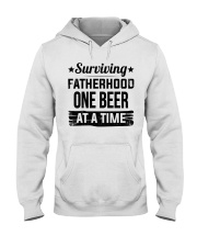 Surviving fatherhood one beer 2 Hooded Sweatshirt tile