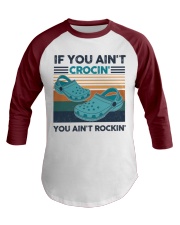 You Aint Rockin Baseball Tee tile