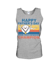 happy dather's day champion Unisex Tank tile