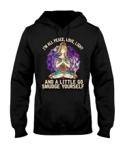 Peace love Hooded Sweatshirt tile
