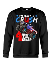 I'm ready to crush 4th Grade-truck Crewneck Sweatshirt tile
