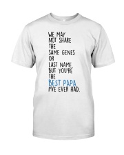 the best papa i've ever had Classic T-Shirt tile