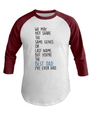the best dad i've ever had - stepdad Baseball Tee tile