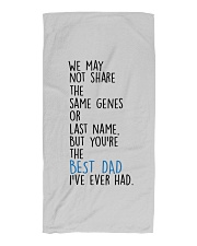 the best dad i've ever had - stepdad Beach Towel tile
