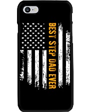 Best Step Dad Ever American Flag Phone Case tile