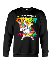 I'm ready to crush 4th Grade Crewneck Sweatshirt tile