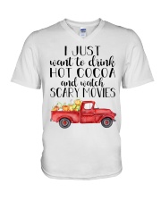 Drink Halloween V-Neck T-Shirt tile