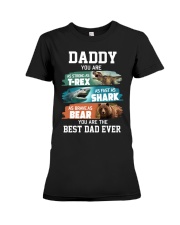 Best dad ever Premium Fit Ladies Tee tile