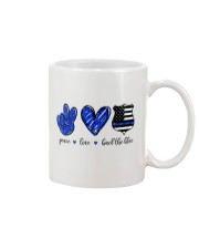 Peace Love Back The Blue Shirt Mug tile
