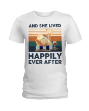 and she lived happily ever after Ladies T-Shirt tile