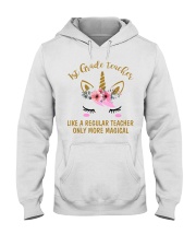 1st grade teacher Hooded Sweatshirt tile