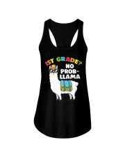 1st grade no prob-llama Ladies Flowy Tank tile