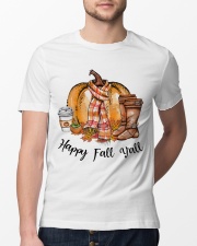 Happy fall y'all Classic T-Shirt lifestyle-mens-crewneck-front-13