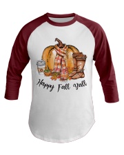 Happy fall y'all Baseball Tee tile