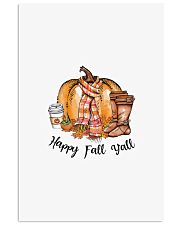 Happy fall y'all Vertical Poster tile