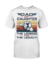 dad and daughter Classic T-Shirt front