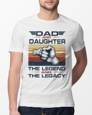 dad and daughter Classic T-Shirt lifestyle-mens-crewneck-front-13