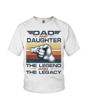 dad and daughter Youth T-Shirt tile