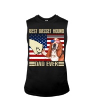 Best Basset Hound Dog Dad Ever Sleeveless Tee tile