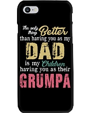 The only thing better than Dad Grumpa Phone Case tile