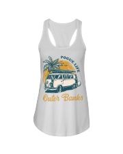 pugue life outer bank w Ladies Flowy Tank tile