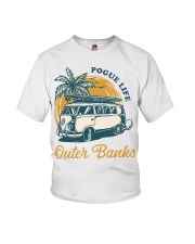 pugue life outer bank w Youth T-Shirt tile