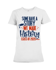 History class of 2020 Premium Fit Ladies Tee tile