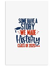 History class of 2020 Vertical Poster tile