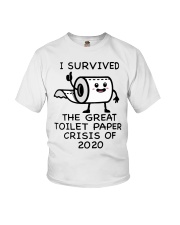 I survived the great Toilet paper crisis of 2020 Youth T-Shirt tile