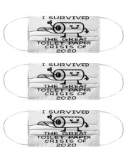 I survived the great Toilet paper crisis of 2020 Mask tile