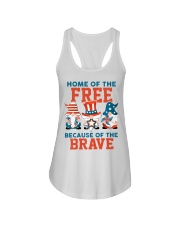 gnome brave Ladies Flowy Tank tile
