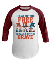 gnome brave Baseball Tee tile