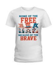gnome brave Ladies T-Shirt tile