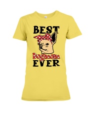 Dog-mom-ever Premium Fit Ladies Tee front