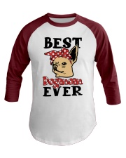 Dog-mom-ever Baseball Tee tile