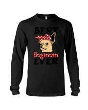 Dog-mom-ever Long Sleeve Tee tile