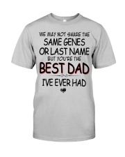 stepdad- father's day Classic T-Shirt front